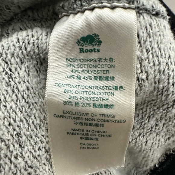 Roots Crewneck Salt and Pepper - Picture 4 of 4